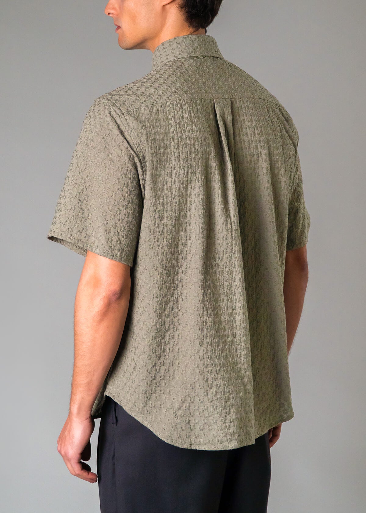 Italy Embroidery Star Olive