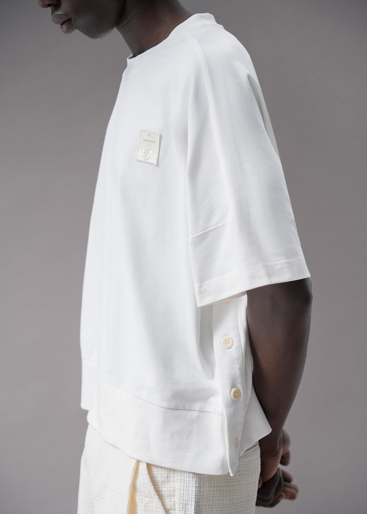 Italian Aviator Tee White