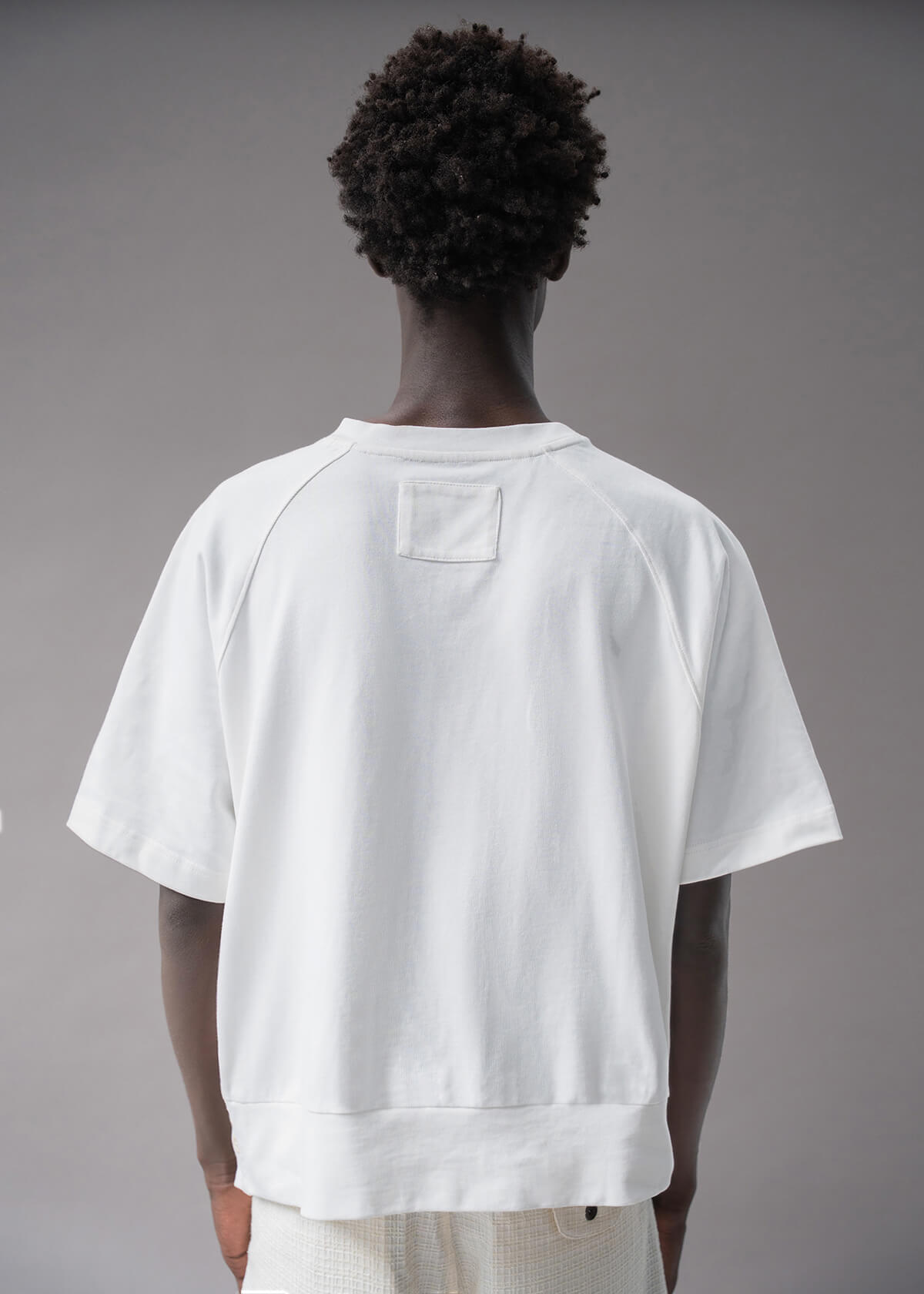 Italian Aviator Tee White