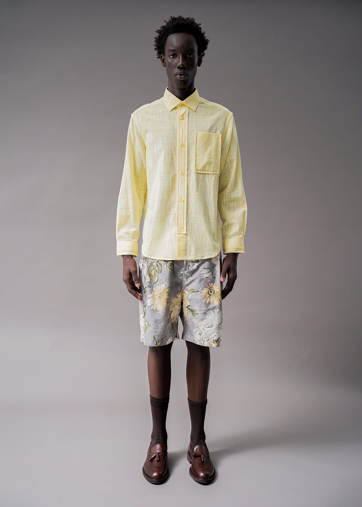 Feather Cross-X Yellow