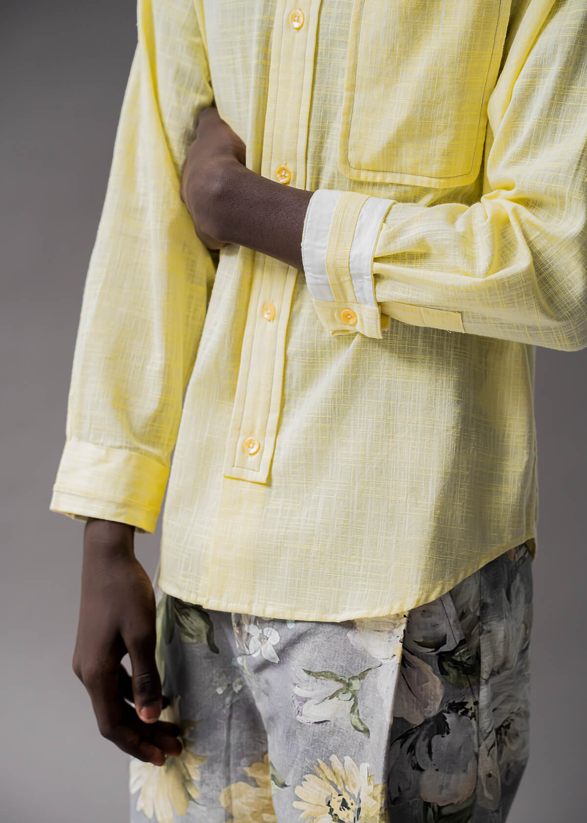 Feather Cross-X Yellow