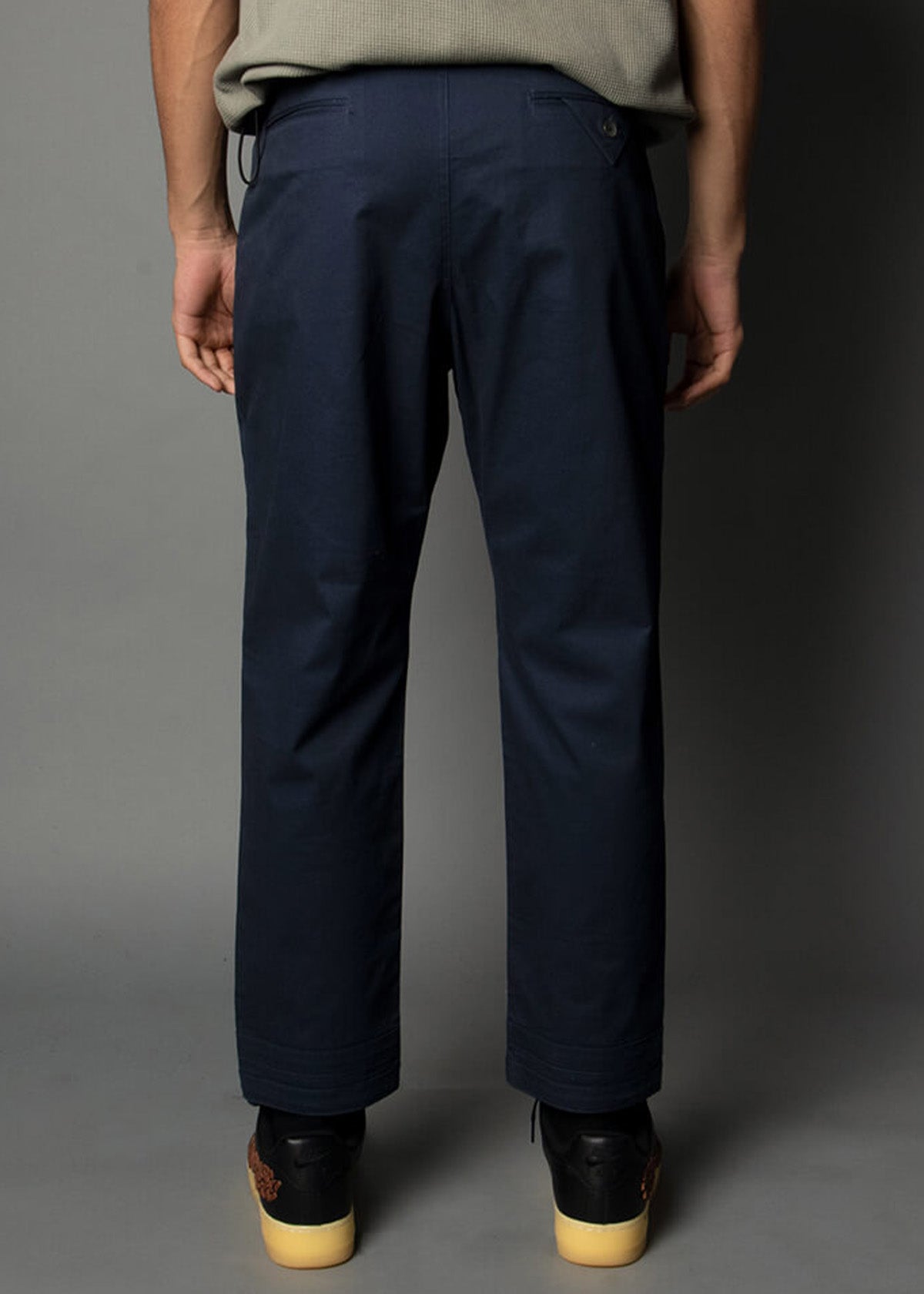 Navy Twill: Boxer Fit