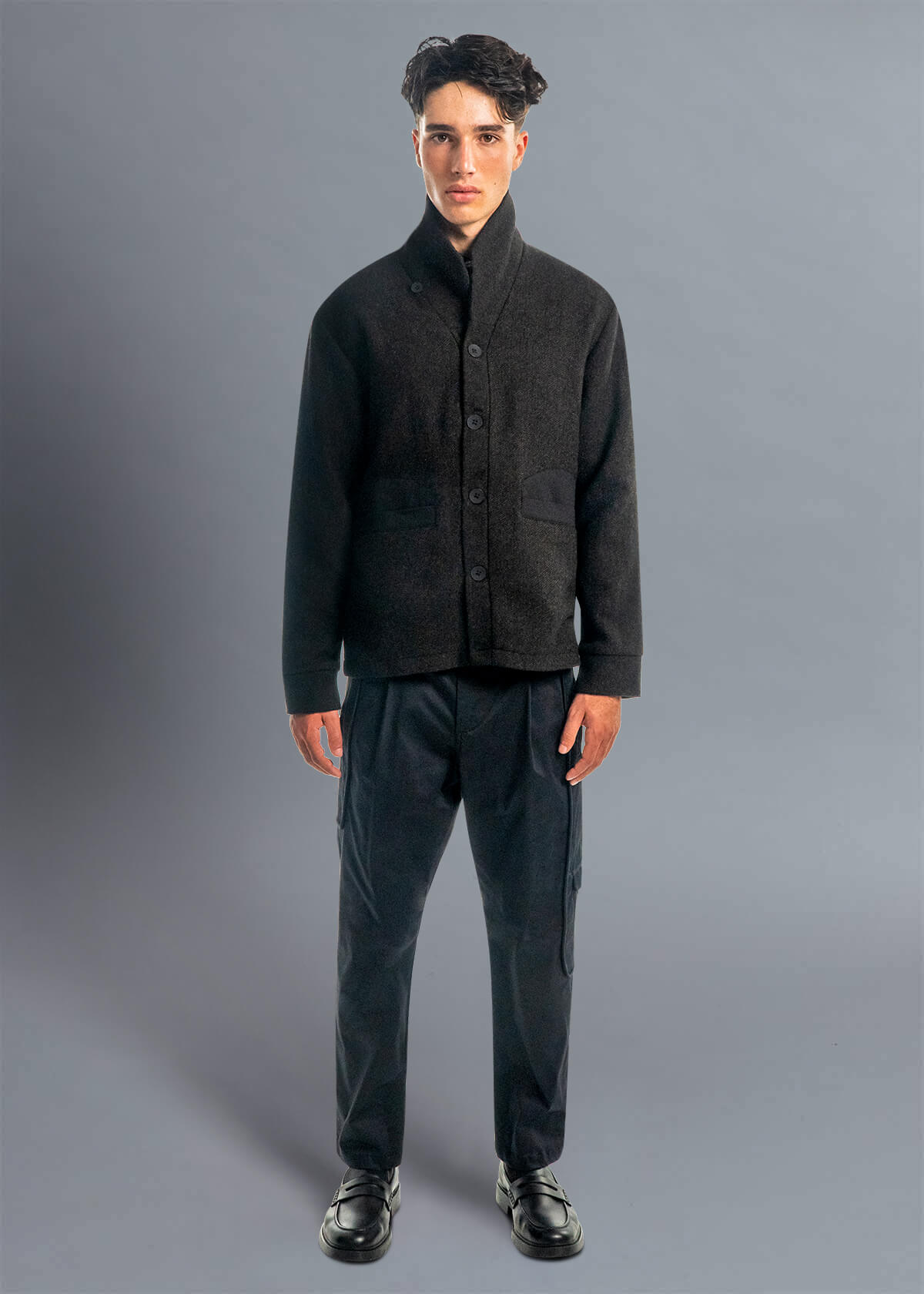 560 Cardi Black Coffee