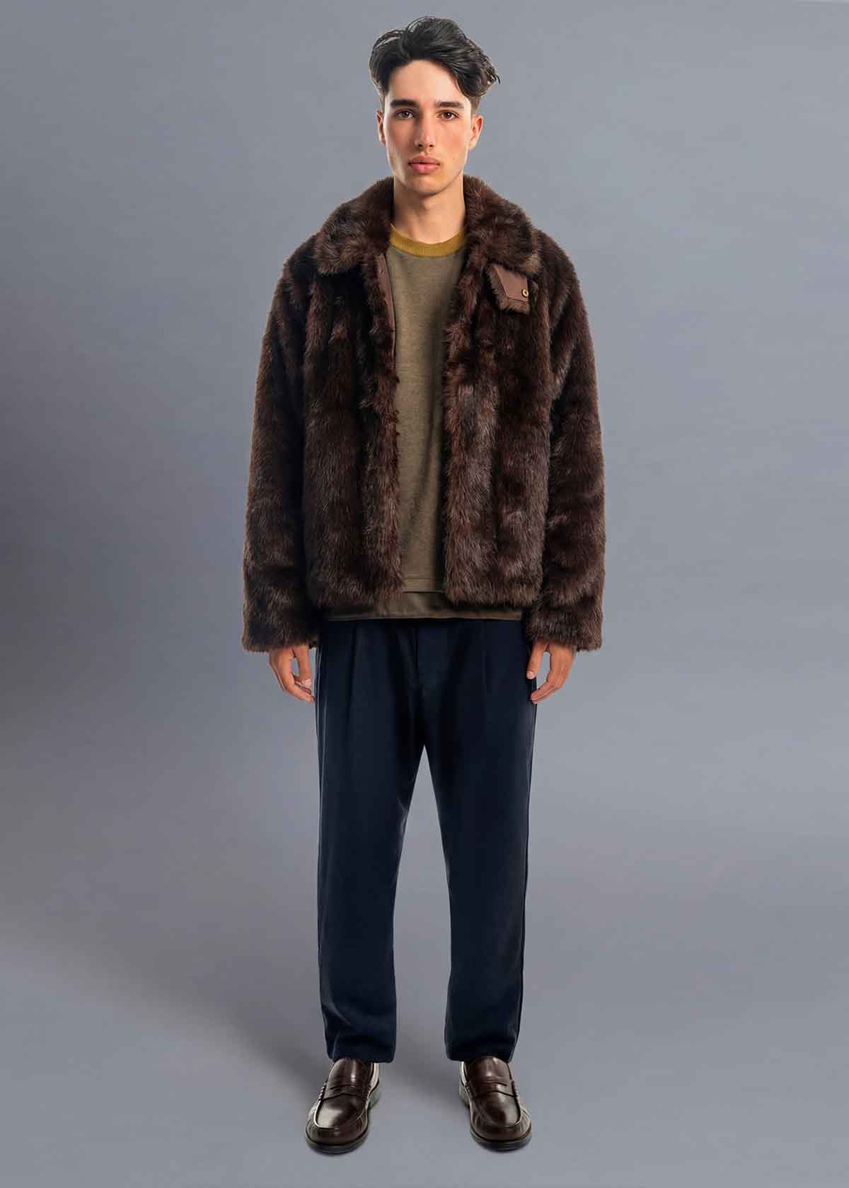 Fur Driving Jacket