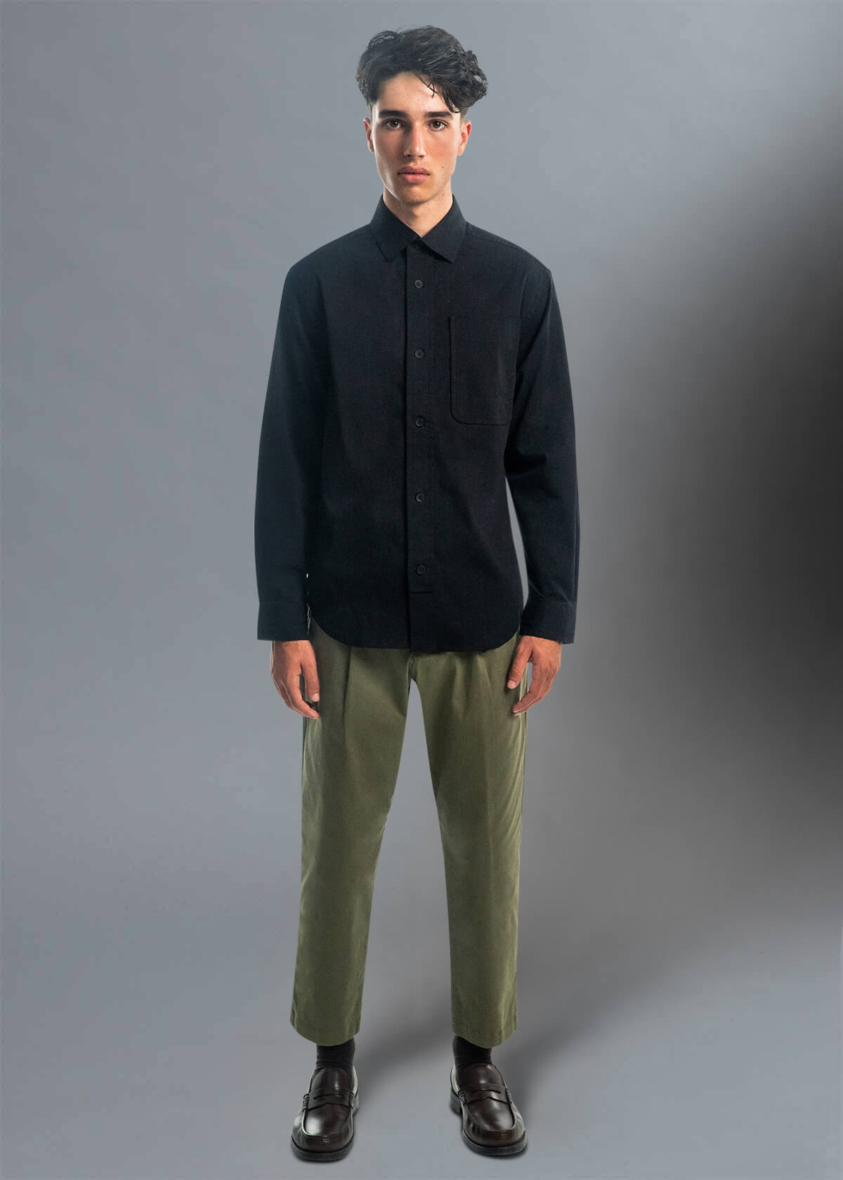 Black Ring Spun Shirt