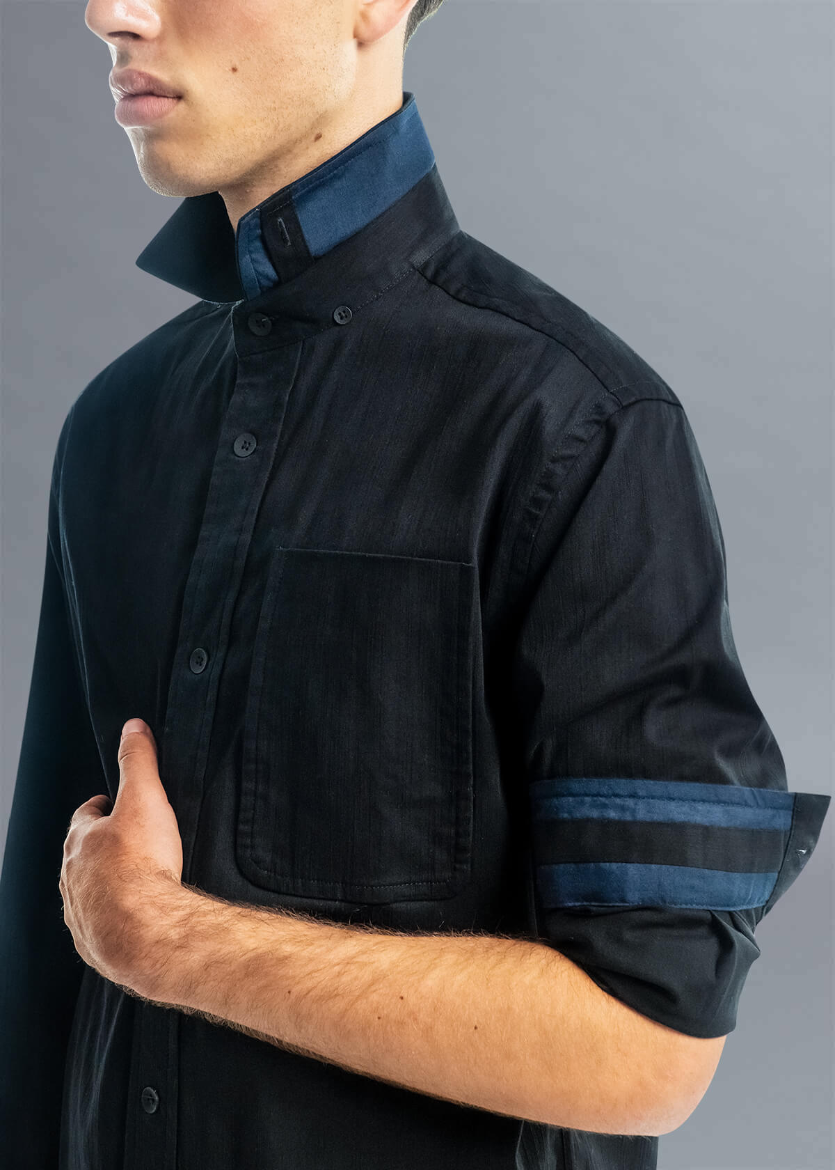 Black Ring Spun Shirt