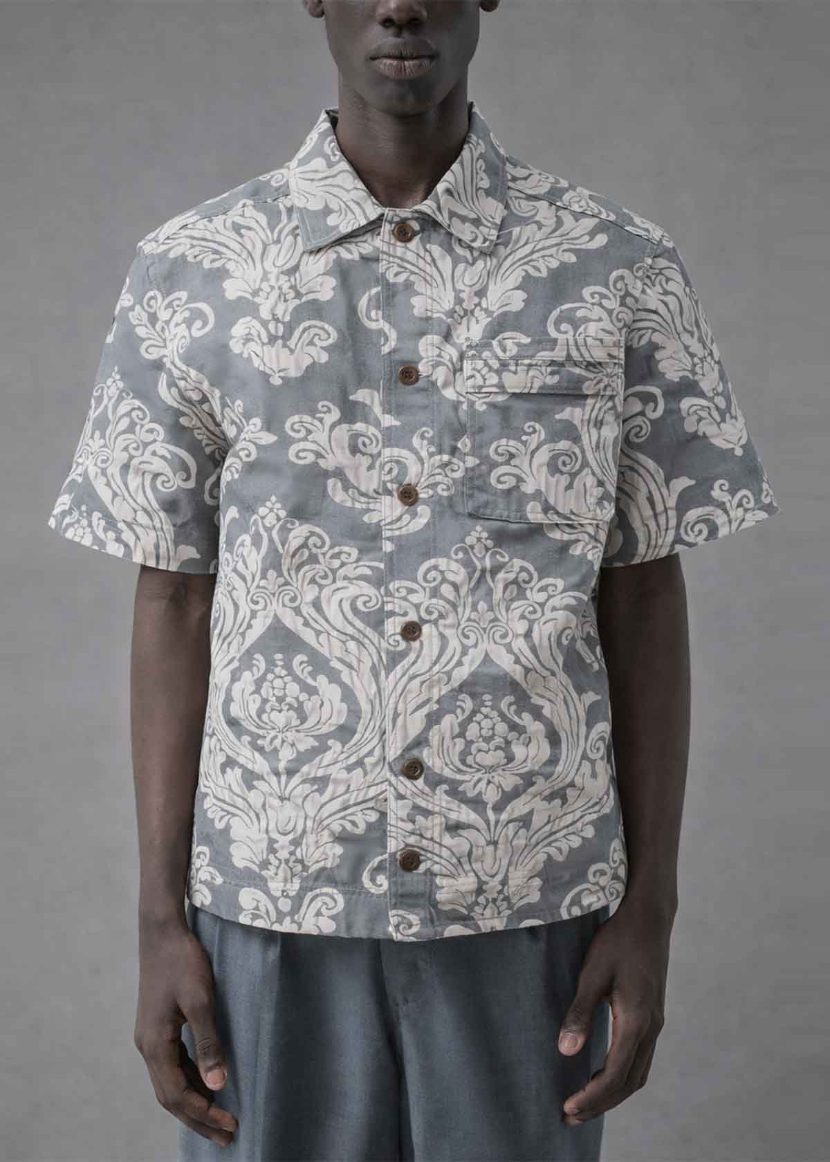 Hand Loom Jacquard Shirt
