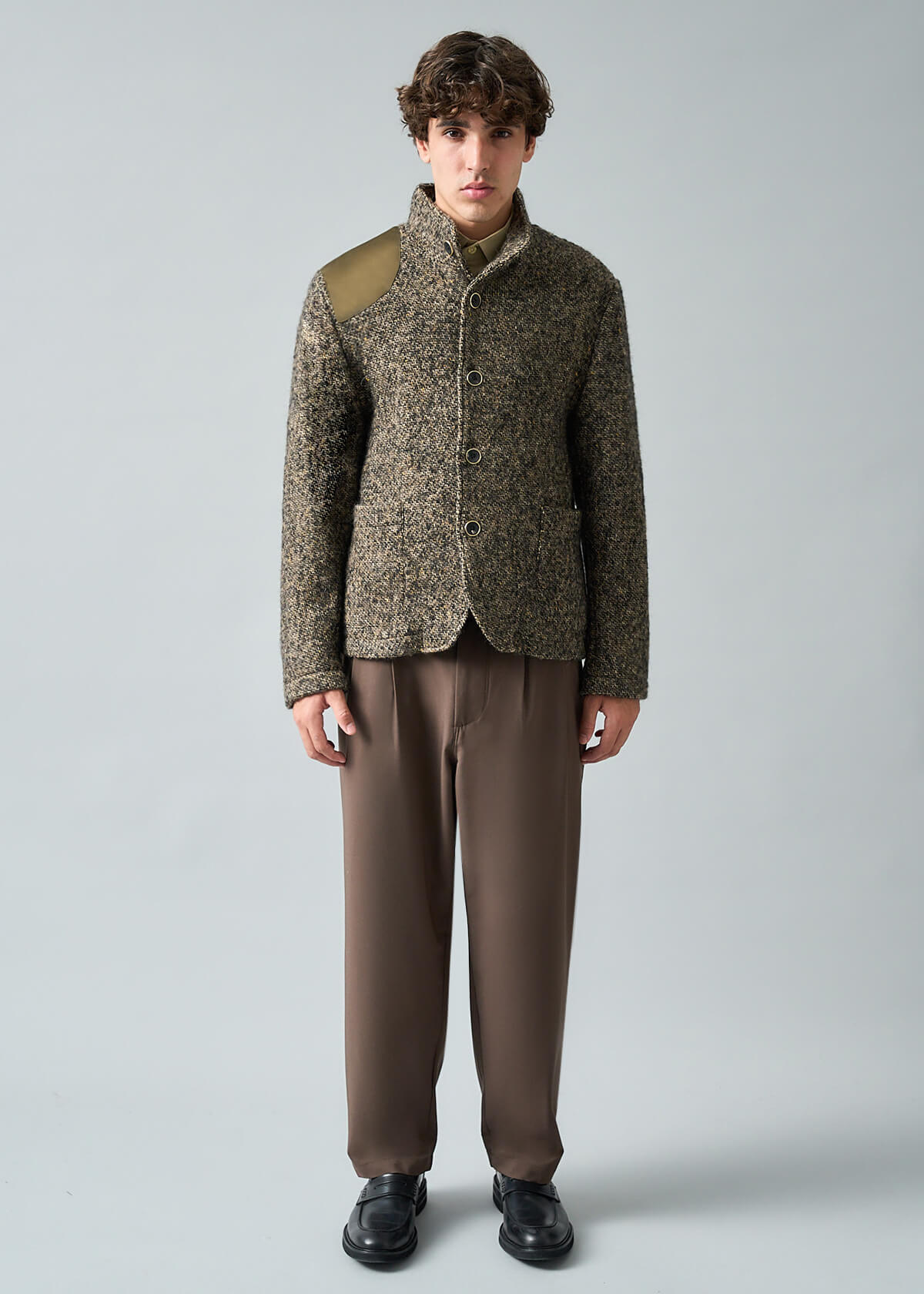 Wool Hunting Cardigan