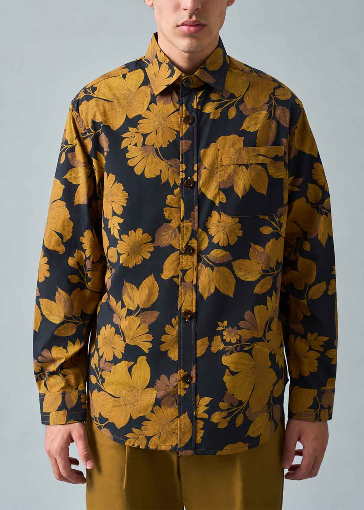 Night Before Print Shirt