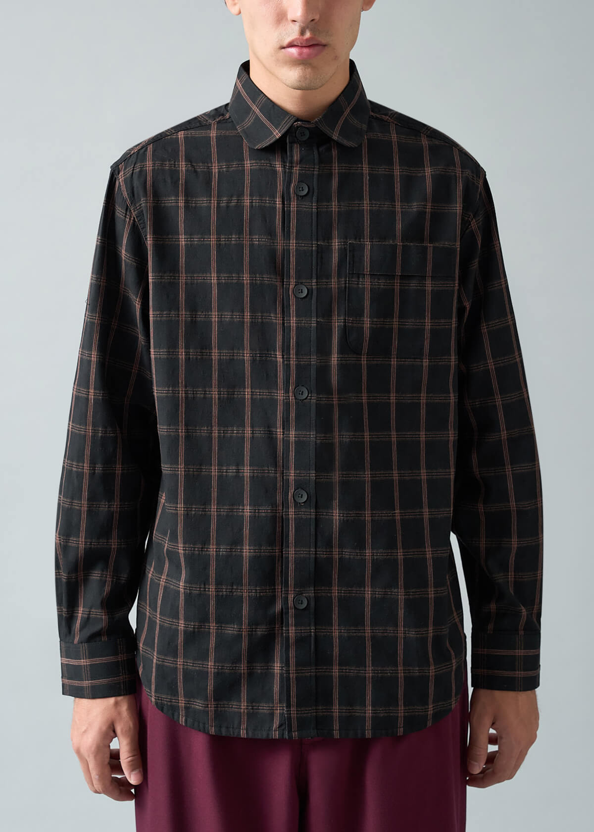 Judgement Plaid Black