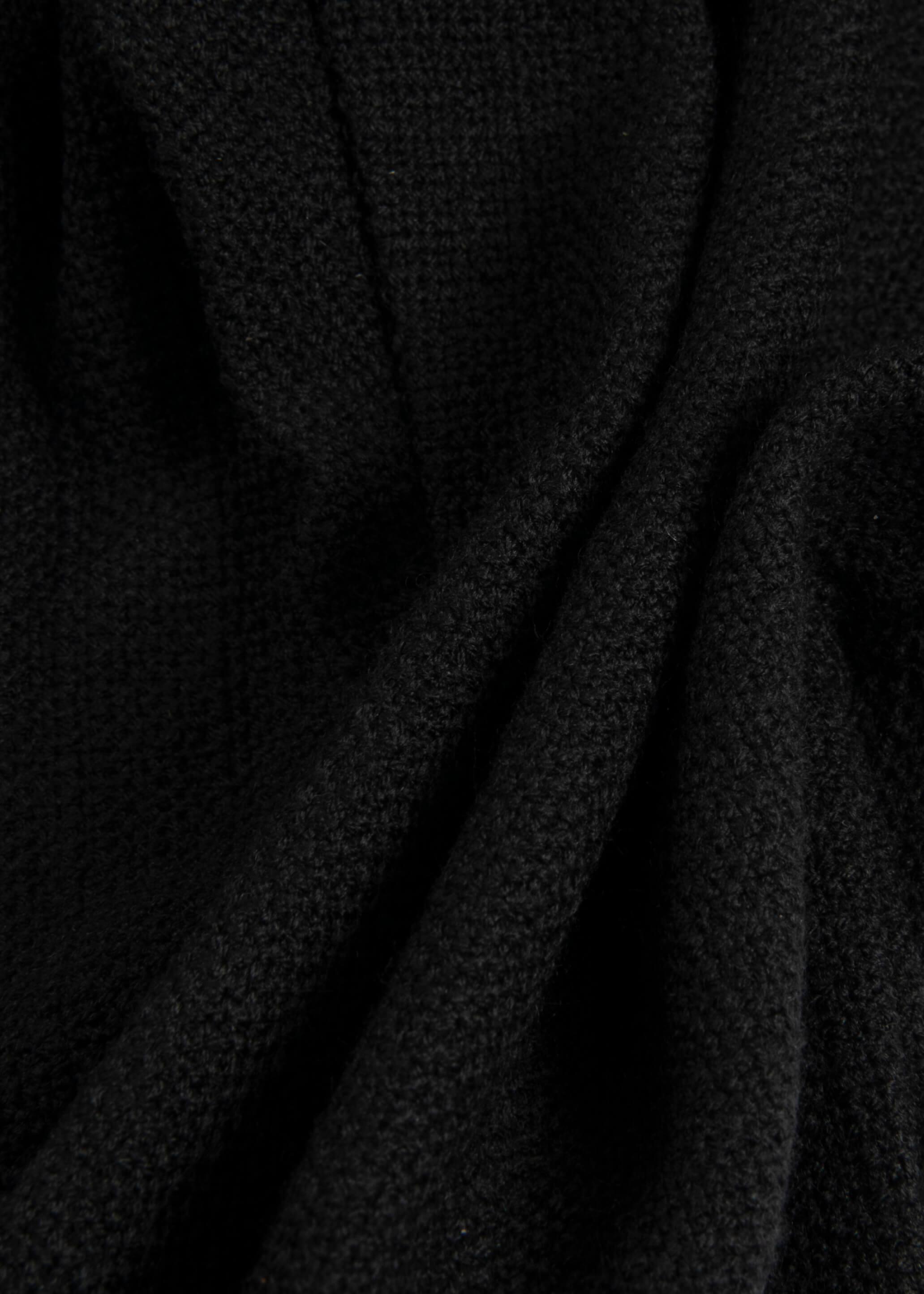 Black Crepe: Boxer Fit