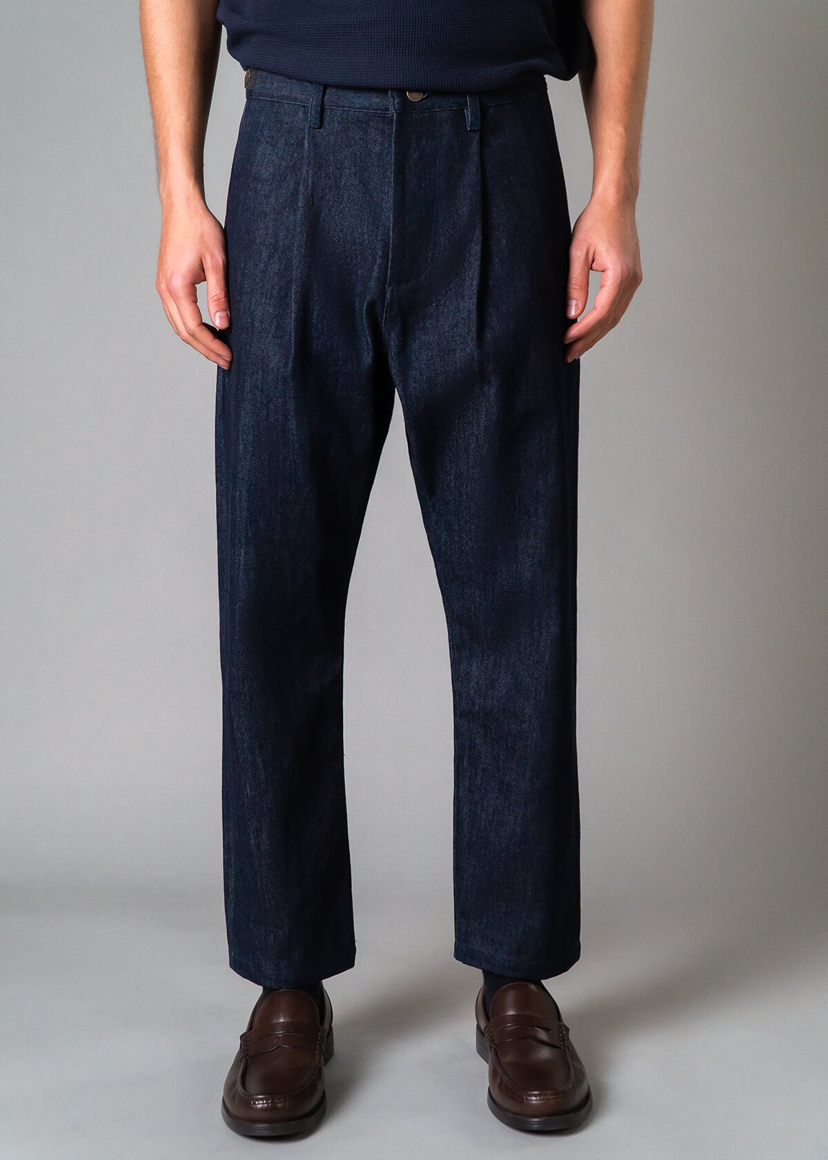 Descendant of Thieves Indigo Selvage: Boxer Fit Denim