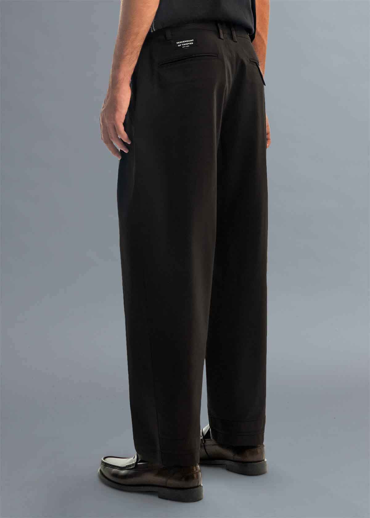 Descendant of Thieves NYC Raven Soft Twill Black Pants