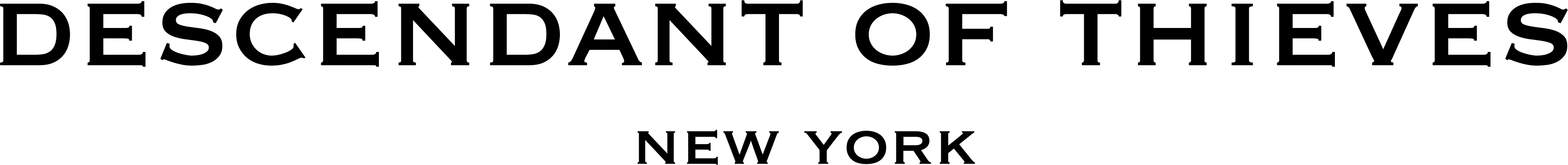 Descendant of Thieves