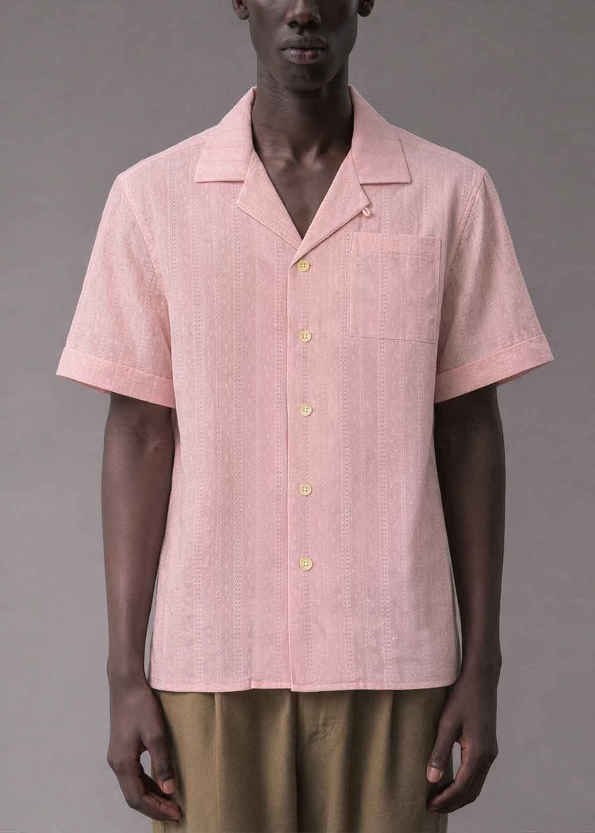 Embroidered Way Dusty Rose