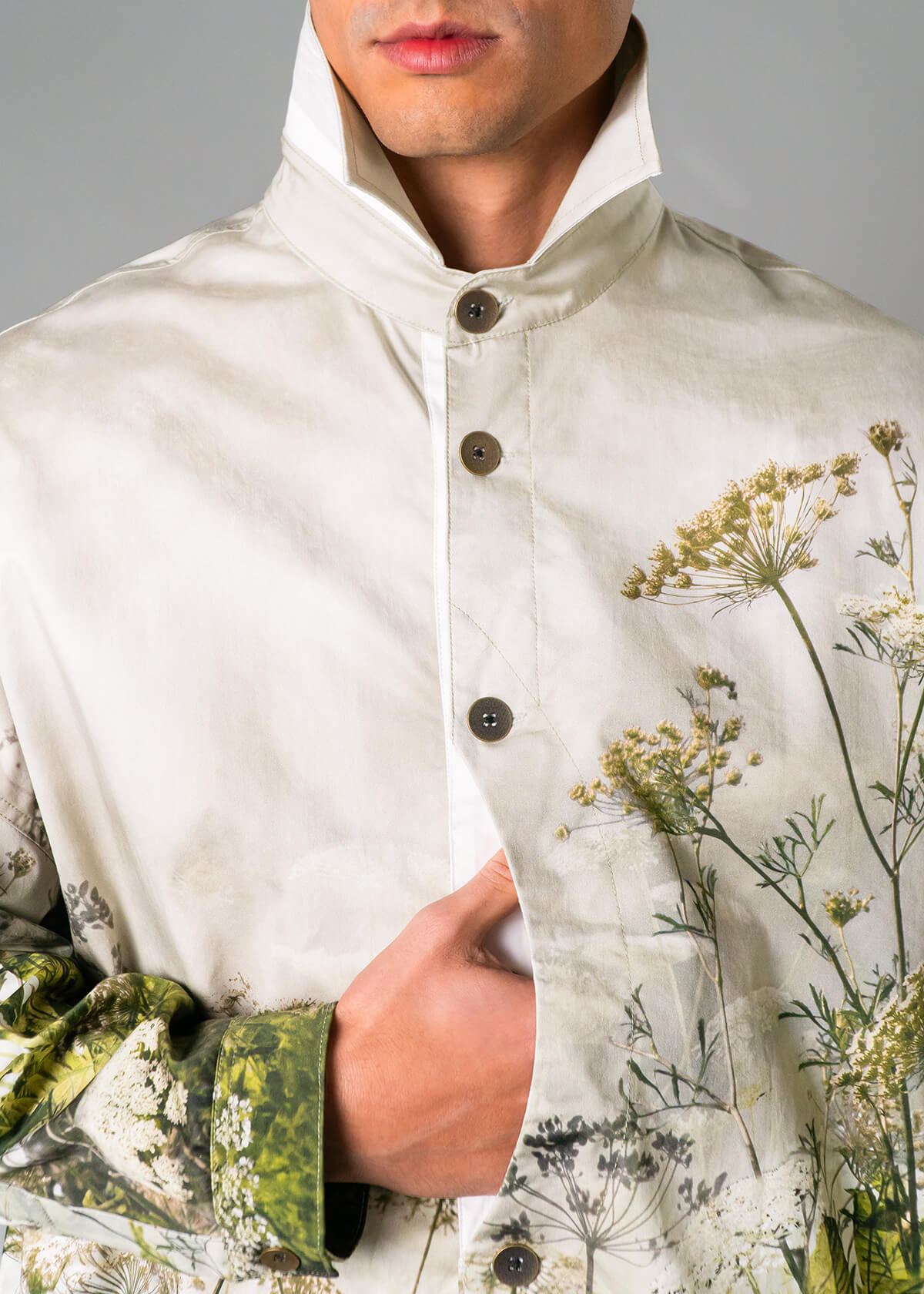 Men’s vacation jacket inspired by HBO MAX The White Lotus . Resortwear Fashion