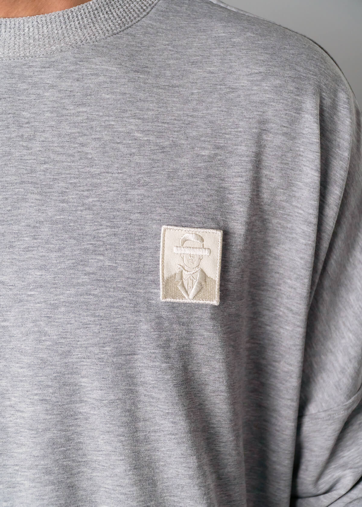 Feather Knit Htr Grey