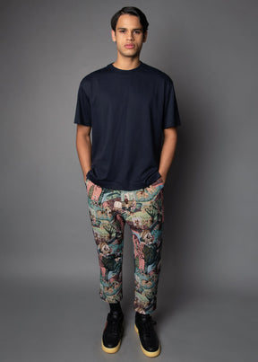 Folklore Jacquard: Boxer Cropped Fit