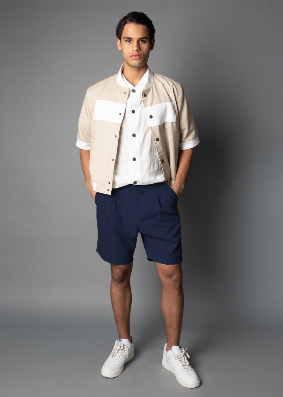 School Daze Navy Short