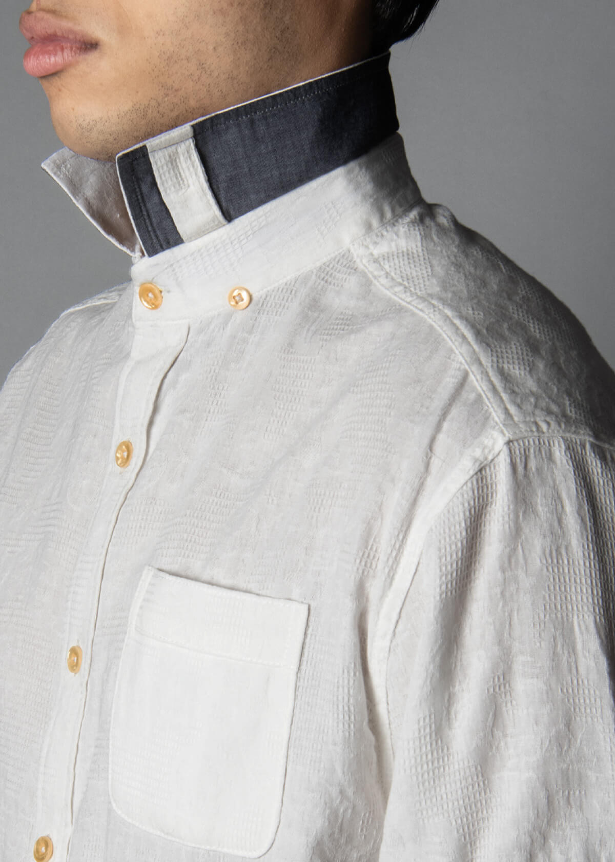 White Strand Rlx Fit Shirt