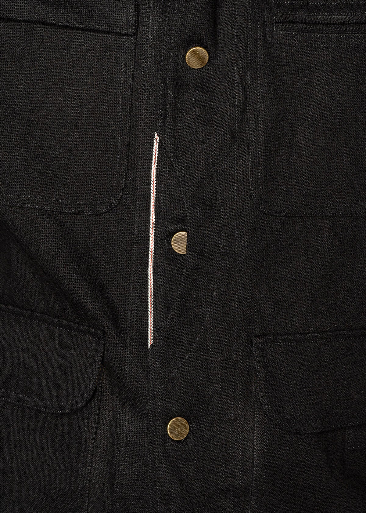 Machinist Selvedge Denim Black