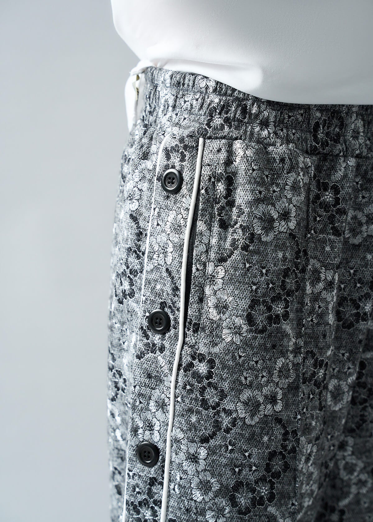 Needle-Work Knit Pant