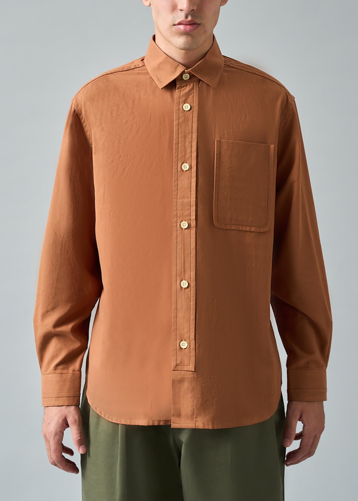 Soft Canvas Rust Shirt