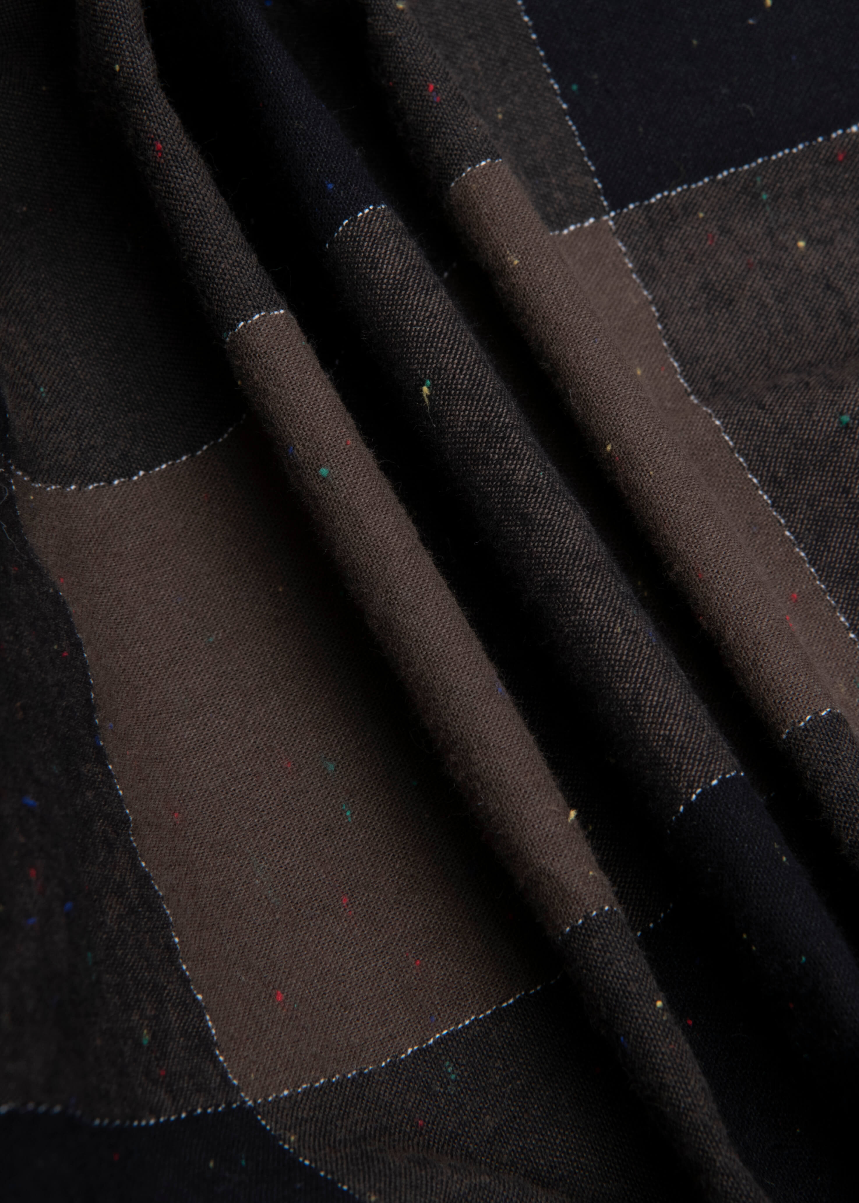 Gambit Check Charcoal