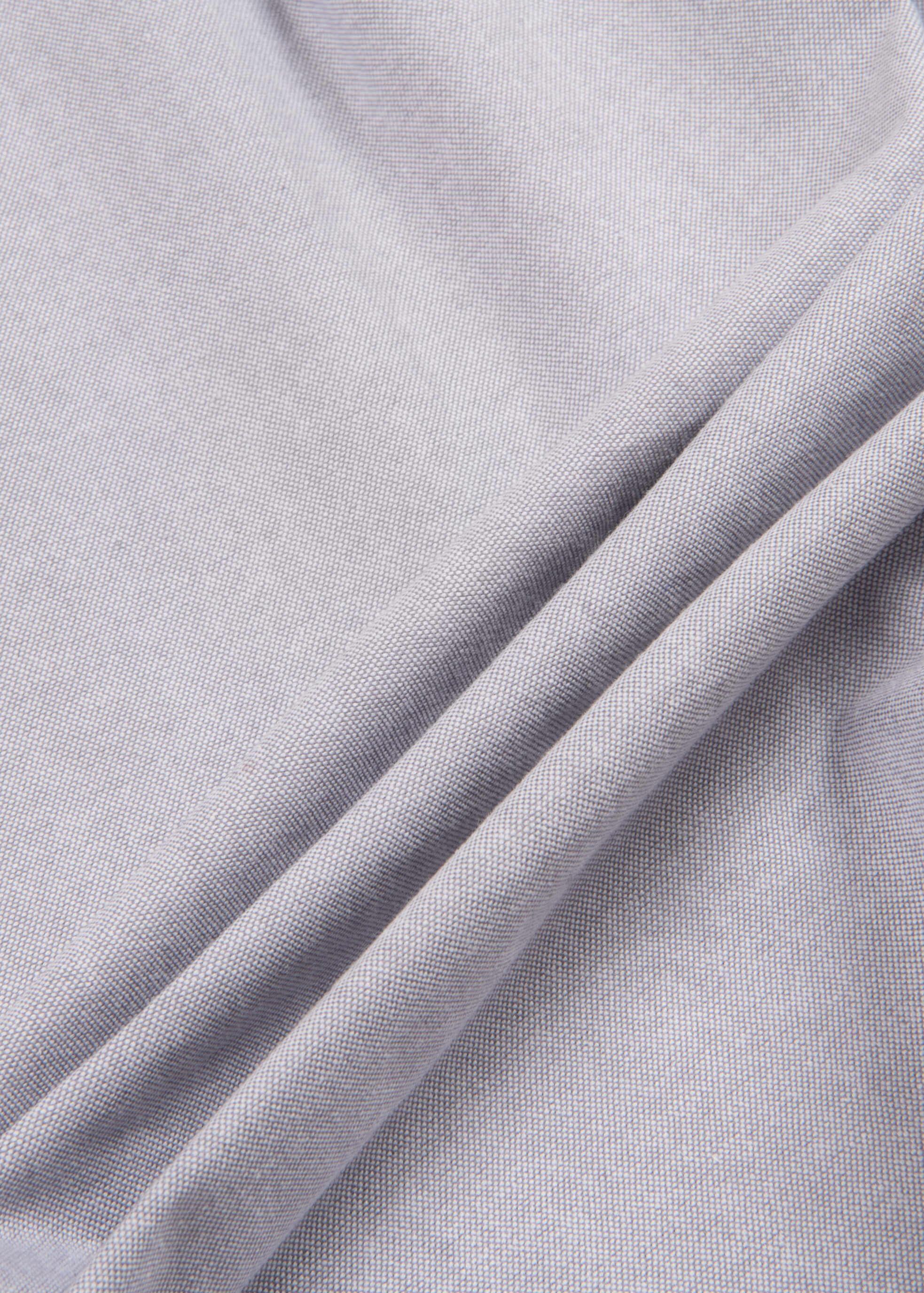 Ghost Mandarin Pin-Tuck