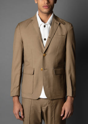 almond mens blazer