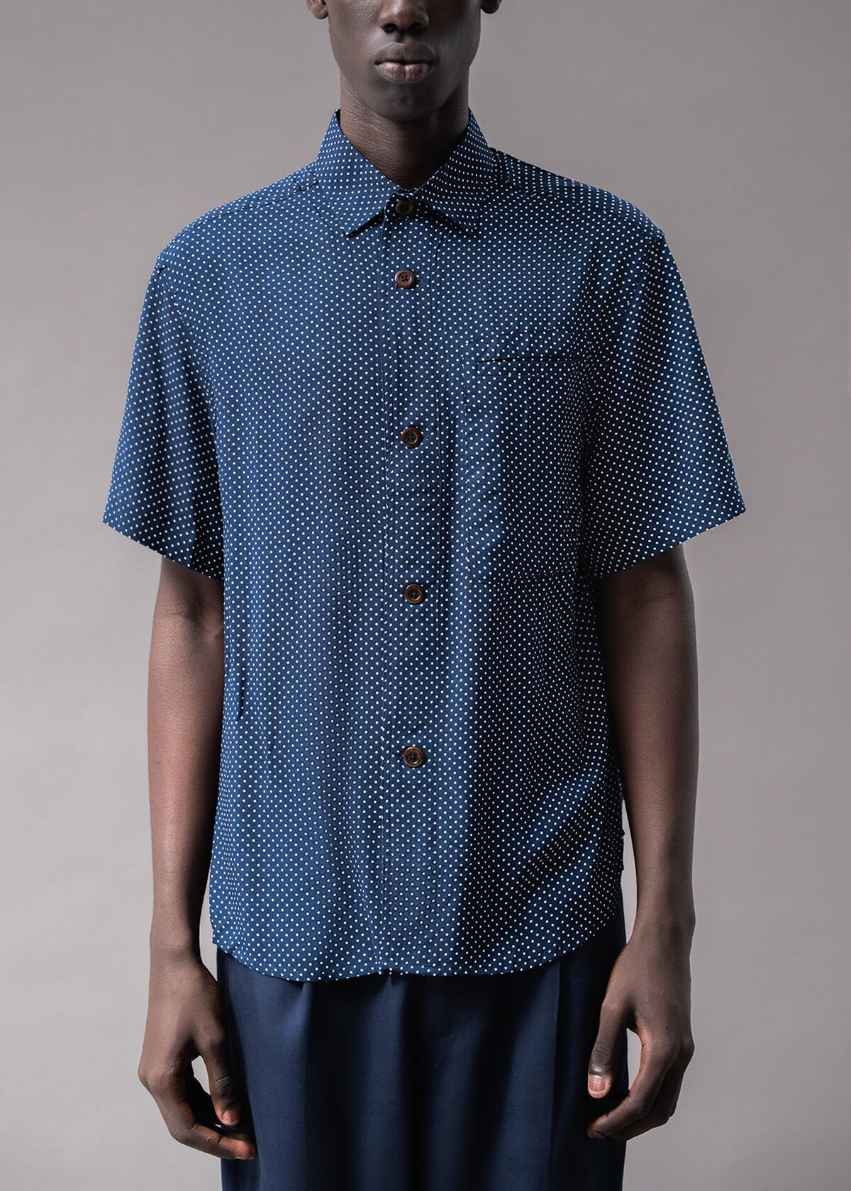 Silk Blend Polka Dot