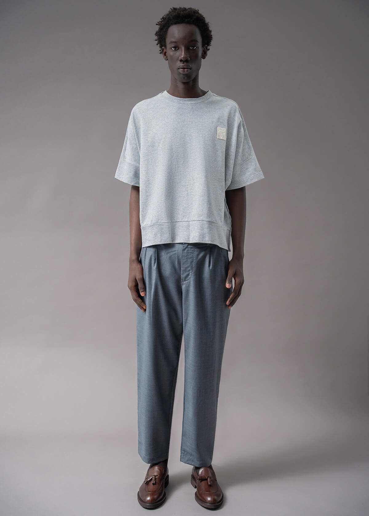 Descendant of Thieves NYC Wool Blend: Raven Fit Pants