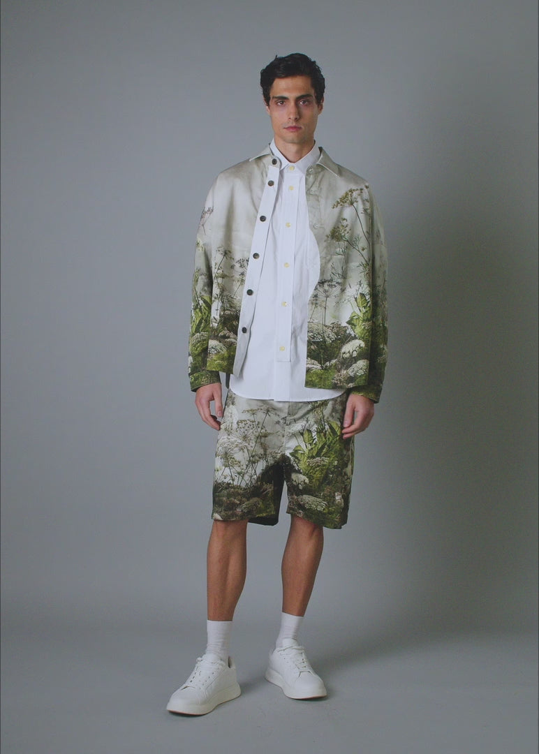 Men’s vacation jacket inspired by HBO MAX The White Lotus . Resortwear Fashion